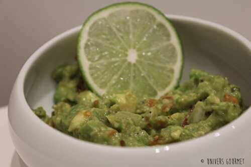 Guacamole revisité très facile, recette %