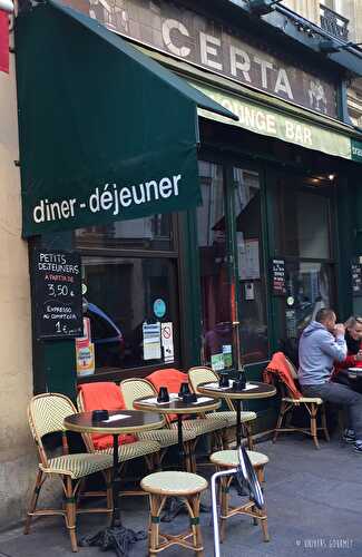 Le Certa, brunch super sympa à Paris