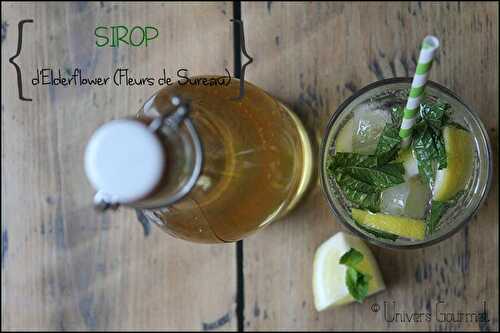 Sirop de fleurs de sureau, Elderflower