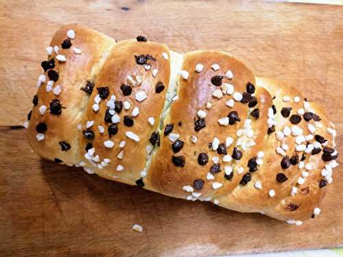 Brioche aux pépites de chocolat