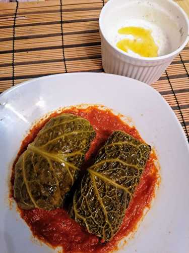 Dolmas aux choux