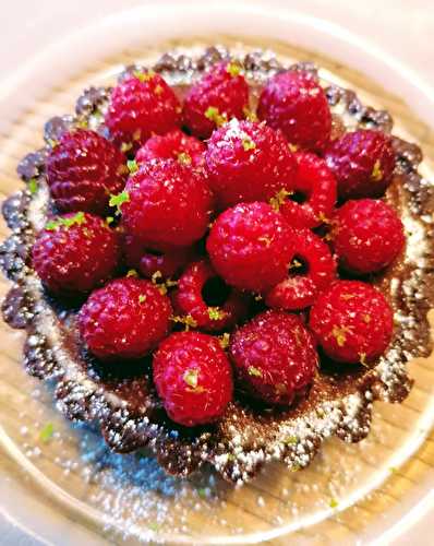 Tartelettes chocolat framboise