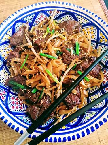 Chow mein de boeuf