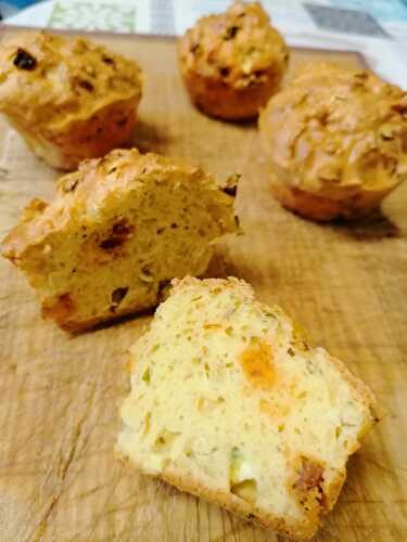 Muffins courgettes chorizo