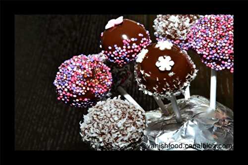 Cake pops tout choco