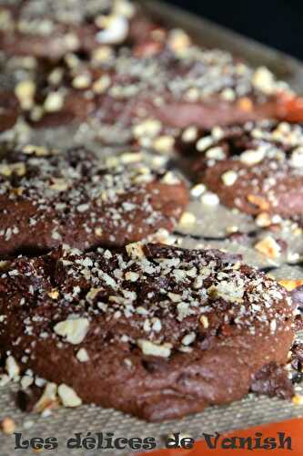 Cookies choco-noisettes - Vanish Délices : recettes & test de produits