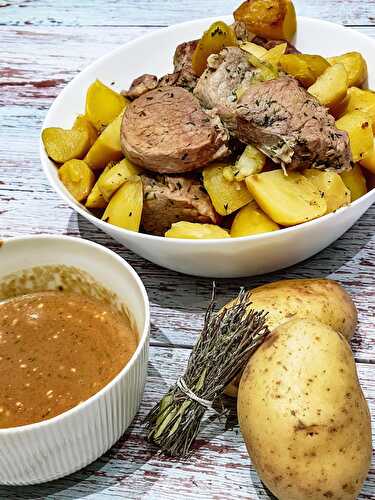 Filet mignon et pommes de terre : au cookeo