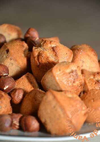 Financiers à la noisette et à l' huile d'argan