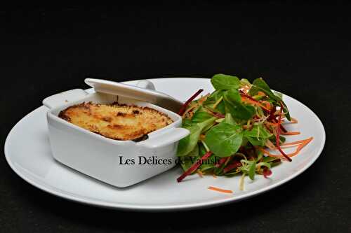 Hachi parmentier au confit de canard