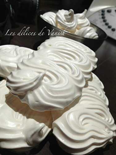 Meringues au Thermomix