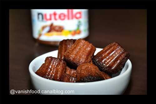 Minis cannelés au Nutella