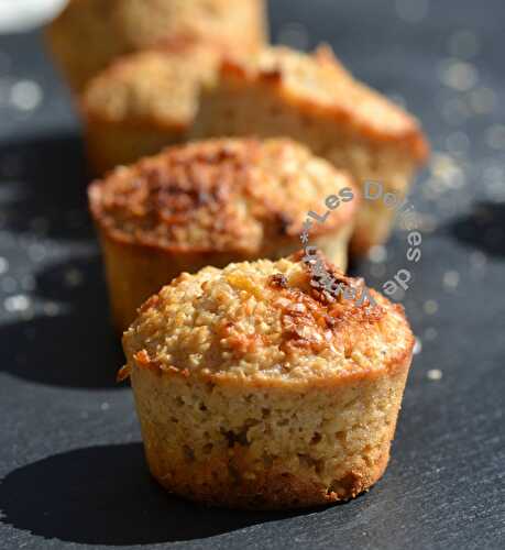 Muffins miel, citron, son d'avoine