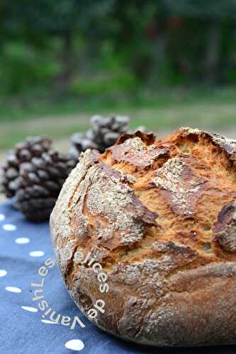 Pain cocotte façon pain de campagne au levain