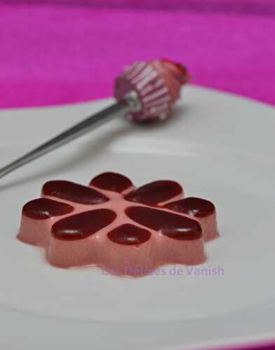 Pana cotta framboise