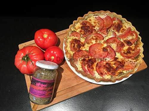 Quiche thon tomate à la crème d'avoine