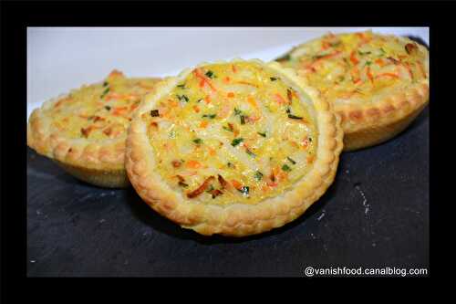 Tartelettes au crabe et au curry