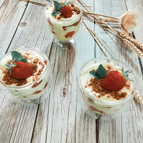 Tiramisu aux fraise