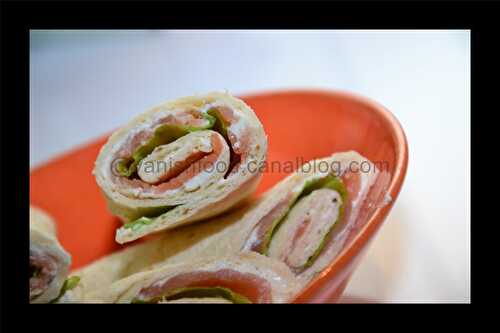 Wraps au saumon