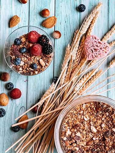 Granola maison : pour un réveil crunchy