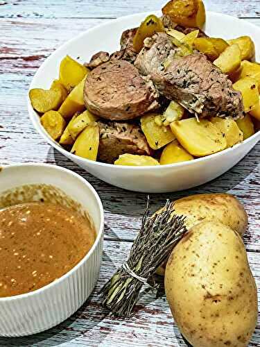 Filet mignon et pommes de terre : au cookeo