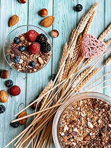 Granola maison : pour un réveil crunchy