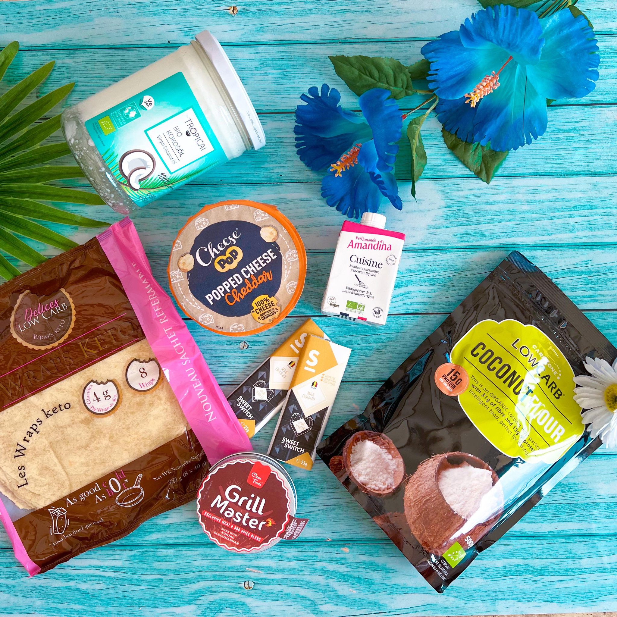 Présentation des produits Déliceslowcarb + code promo