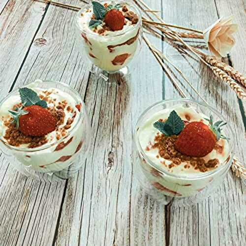 Tiramisu aux fraise 