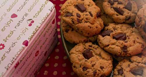 Cookies au chocolat noir