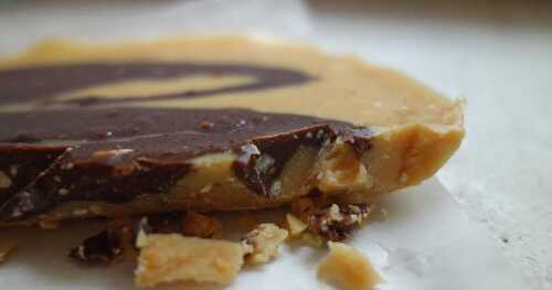 Fudge vegan : peanut butter et chocolat