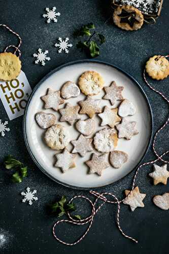 Biscuits de Noël au sirop d’érable (vegan)