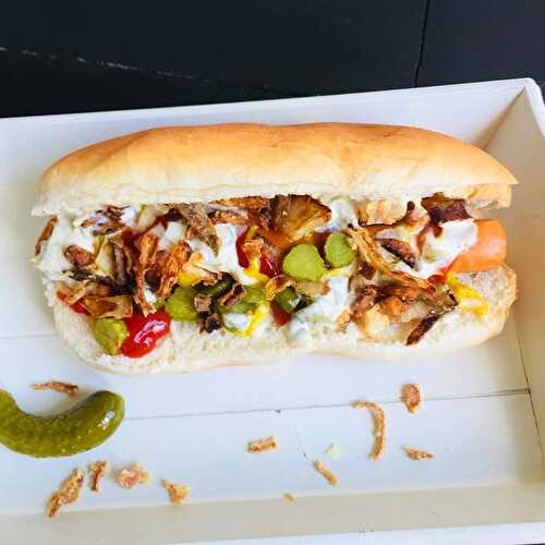 Hot-Dog Islandais Vegan (Pylsur)