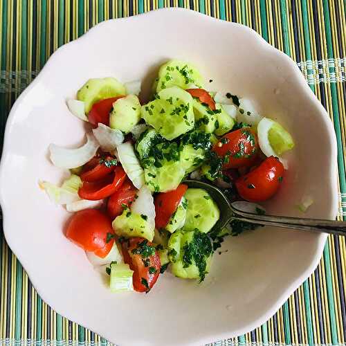 Salade de Concombre du Gabon