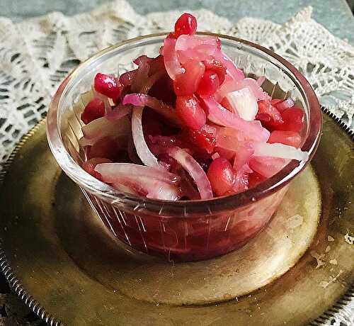 Salade de Grenade et Oignons (Ouzbékistan)