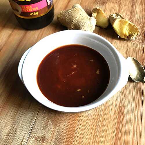 Sauce Barbecue Gingembre-Abricots (Palaos)