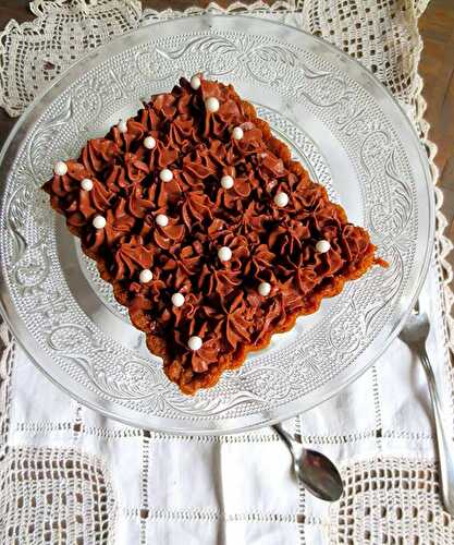 Tarte aux Noisettes et Chocolat