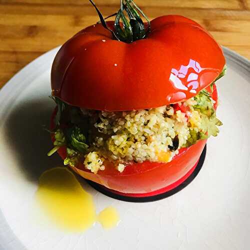 Tomates Farcies au Quinoa (Bolivie)