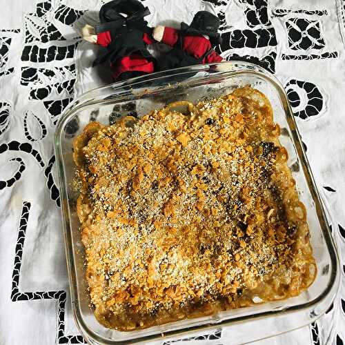 Gratin de Riz aux Champignons (Recette Amish)