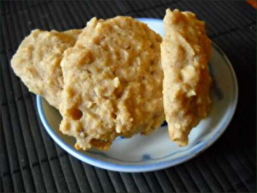 Biscuits moelleux d’okara aux noix