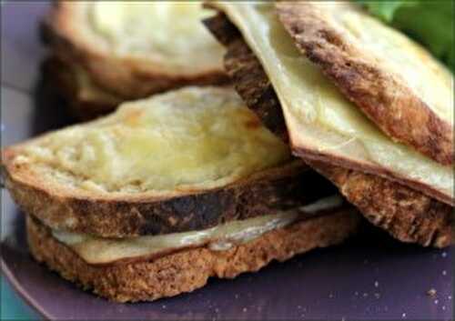 Croque monsieur végétarien