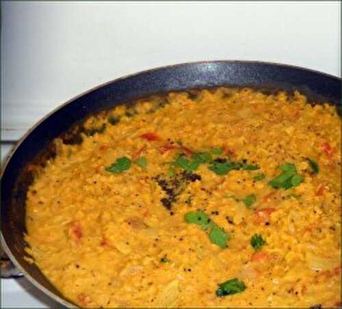 Dhal de lentilles corail