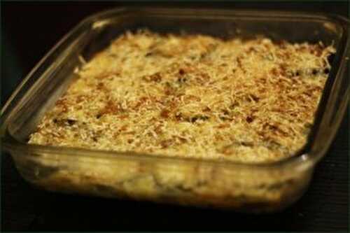 Gratin de courgettes et aubergines facile