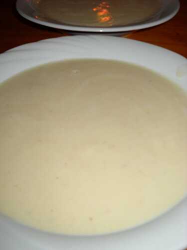 Potage crème Dubarry, ou la soupe de chou-fleur chic