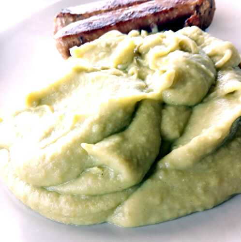 Purée de pois cassés aux brocolis (vegan)