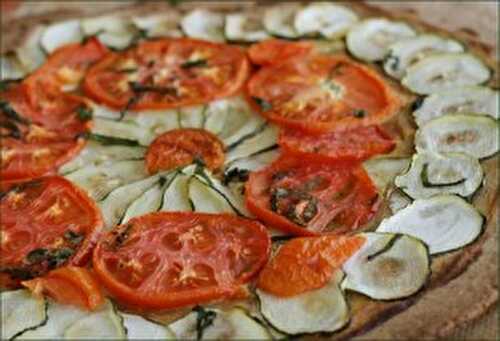 Tarte aux légumes du soleil (vegan)