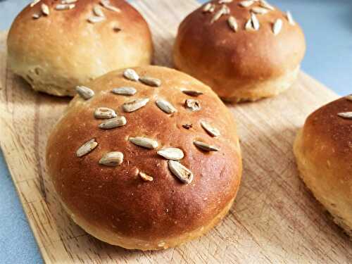 Buns veganos (panes para hamburguesas)