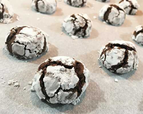 Crinkles au chocolat