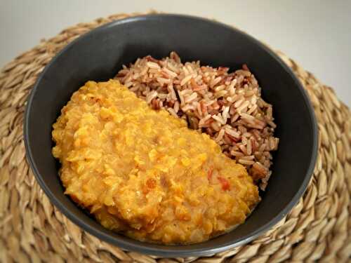 Dhal de lentilles corail