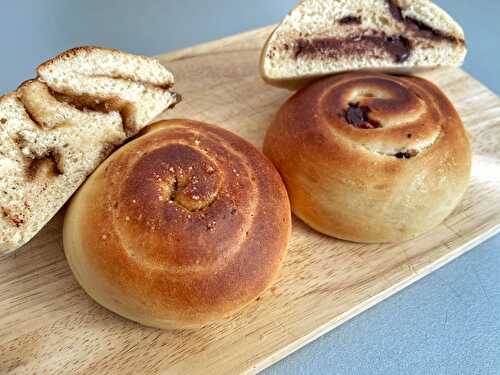 Petites brioches fourrées véganes