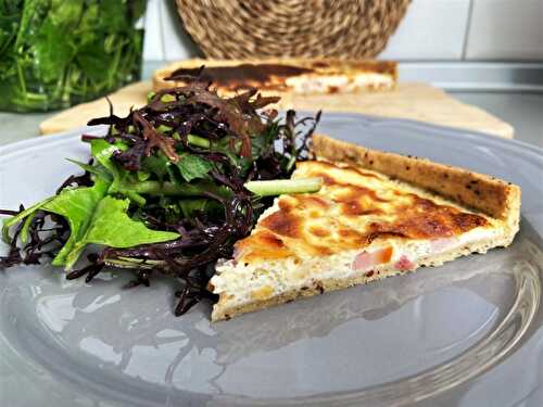 Quiche lorraine: tradicional tarta de tocino