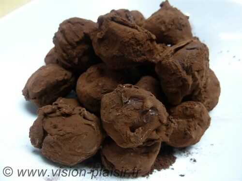 Les truffes au chocolat